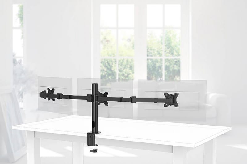 HAMA Monitorfäste För Tre Bildskärmar 13- 27 - Möbler - Bord & matgrupper - Bordstillbehör