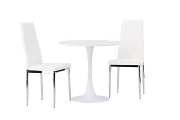 Hamden Matbord 80 cm med 2 Pastill Matstol - Möbler - Bord & matgrupper - Matgrupper