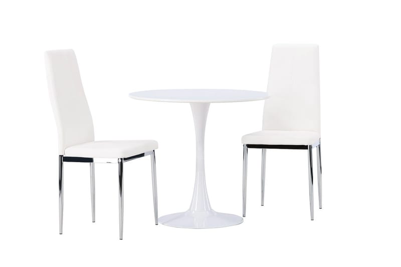 Hamden Matbord 80 cm med 2 Pastill Matstol - Möbler - Bord & matgrupper - Matgrupper