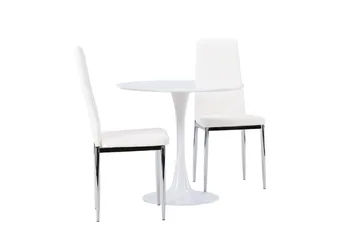 Hamden Matbord 80 cm med 2 Pastill Matstol - Möbler - Bord & matgrupper - Matgrupper