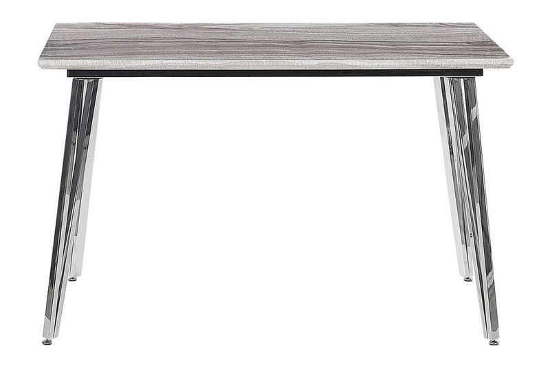 Hamiota Matbord 70x120 cm - Vit/Silver - Möbler - Bord & matgrupper - Matbord & köksbord