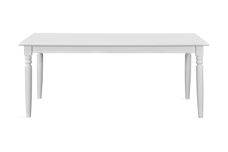 Hampton Matbord 190 cm - Vit - Matbord & köksbord