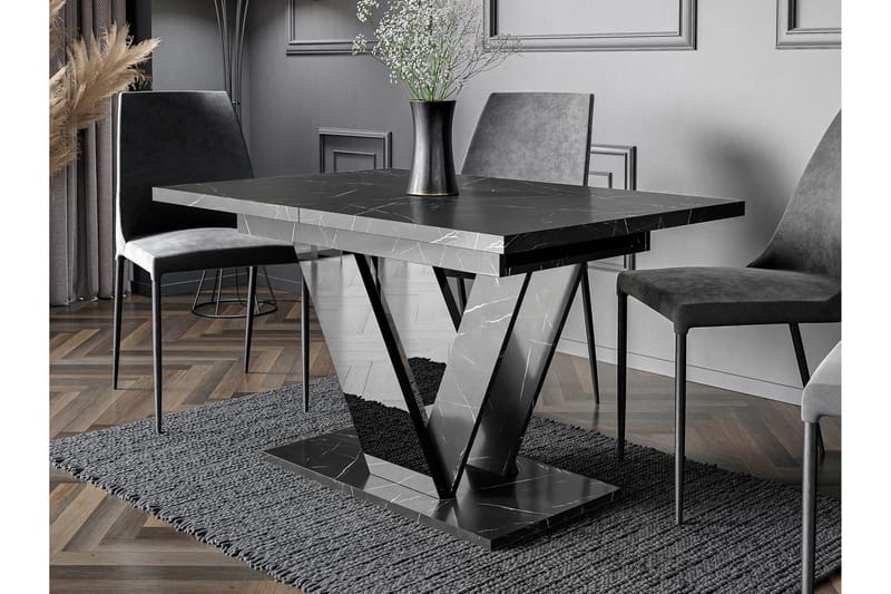 Harumi Matbord Rektangulär - Svart - Möbler - Bord & matgrupper - Matbord & köksbord