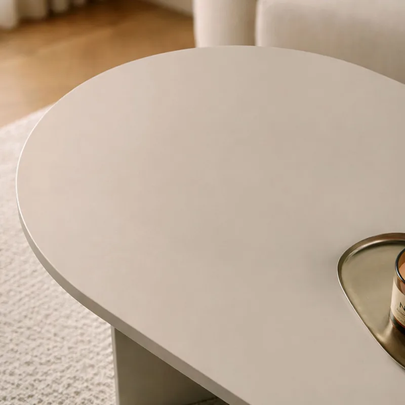 Hasina Soffbord 119 cm Oval - Mink - Möbler - Bord & matgrupper - Soffbord