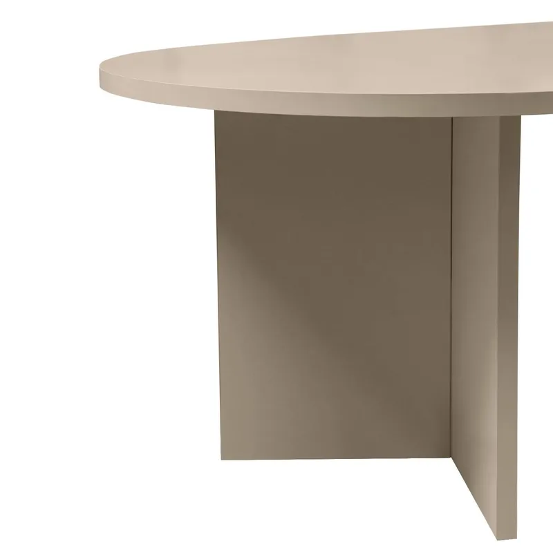 Hasina Soffbord 119 cm Oval - Mink - Möbler - Bord & matgrupper - Soffbord