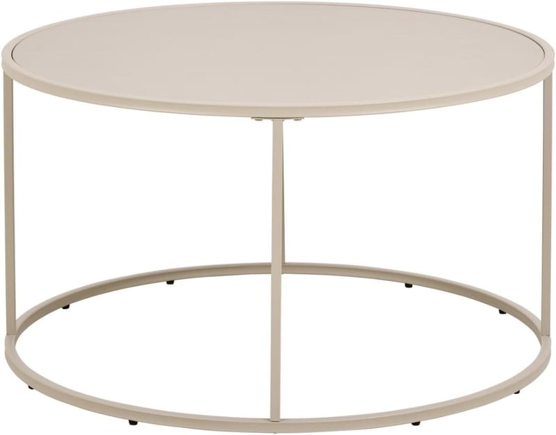 Hasslevik Soffbord 80 cm Rund - Varmgrå - Möbler - Bord & matgrupper - Soffbord