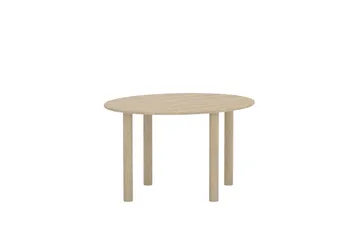 Hilo Ovalt Matbord 130 cm i Trä med Ekutseende - Beige - Möbler - Bord & matgrupper - Matbord & köksbord