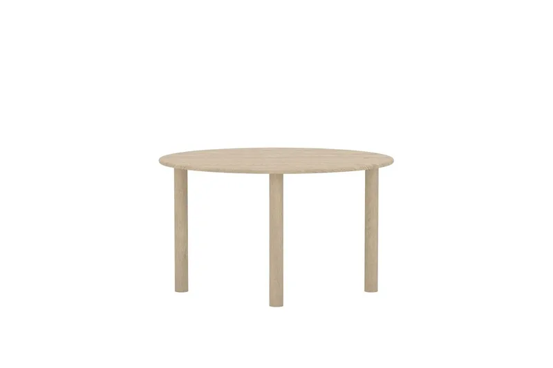 Hilo Ovalt Matbord 130 cm i Trä med Ekutseende - Beige - Möbler - Bord & matgrupper - Matbord & köksbord