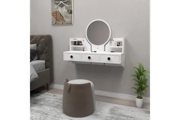 Hines Sminkbord 90 cm - Vit - Möbler - Bord & matgrupper - Sminkbord & toalettbord