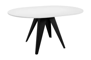 Hoban Litet Utdragbart Runt Matbord 90 cm - Svart - Möbler - Bord & matgrupper - Matbord & köksbord