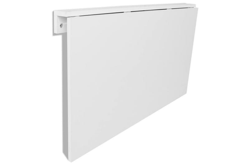 Vägghängt fällbord vit 100x60 cm - Vit - Möbler - Bord & matgrupper - Klaffbord & Hopfällbart bord