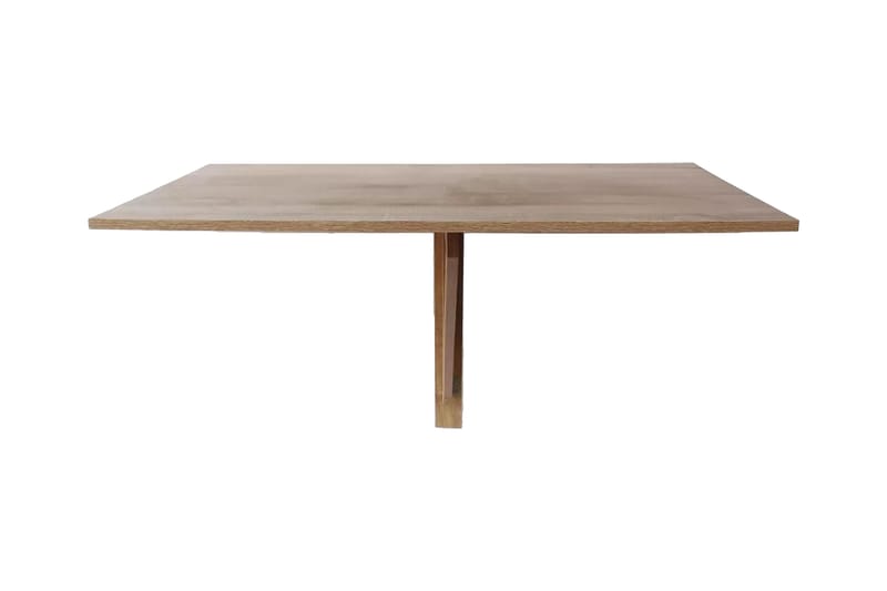Väggmonterat klaffbord 100x60 cm ek - Brun - Möbler - Bord & matgrupper - Klaffbord & Hopfällbart bord