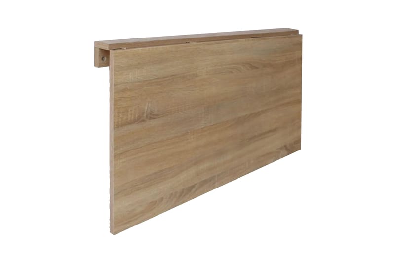 Väggmonterat klaffbord 100x60 cm ek - Brun - Möbler - Bord & matgrupper - Klaffbord & Hopfällbart bord