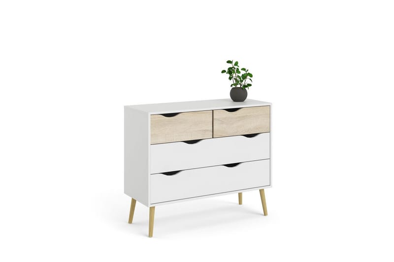 Hostafranc Sminkbord 99 cm - Vit - Möbler - Bord & matgrupper - Sminkbord & toalettbord