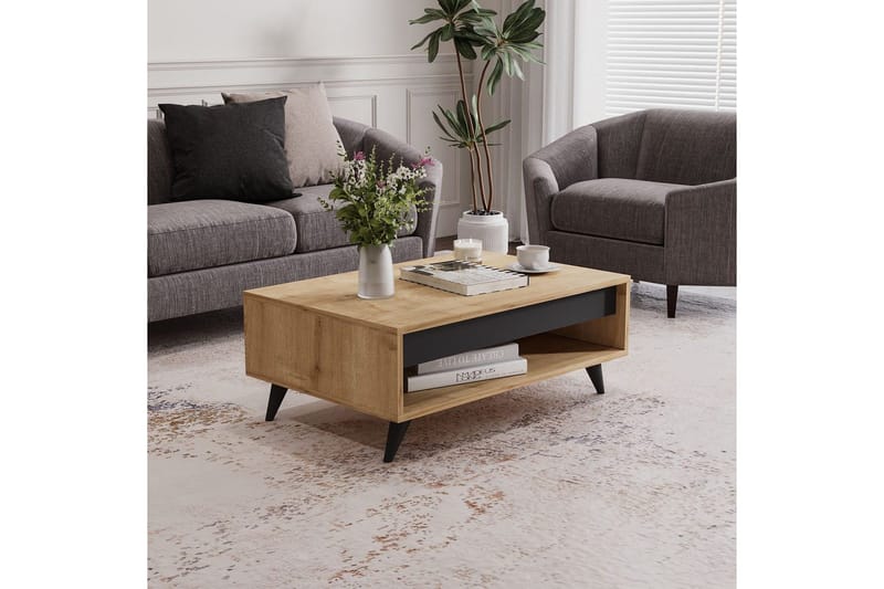 Hume Soffbord 90 cm - Ek - Möbler - Bord & matgrupper - Soffbord