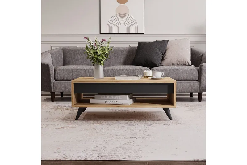Hume Soffbord 90 cm - Ek - Möbler - Bord & matgrupper - Soffbord