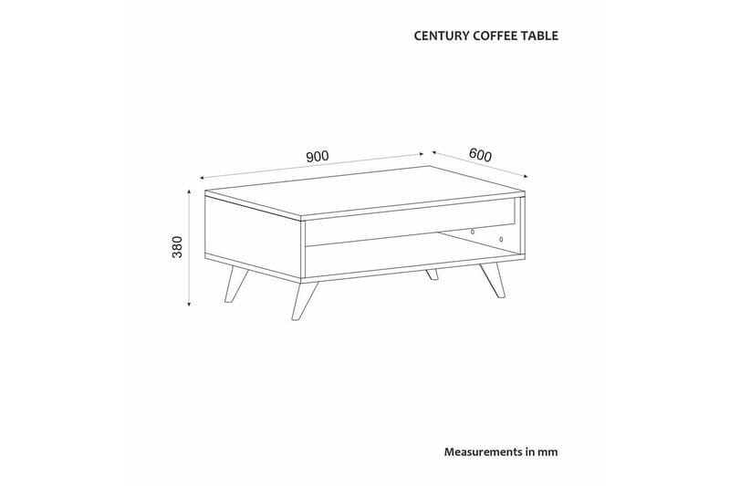 Hume Soffbord 90 cm - Ek - Möbler - Bord & matgrupper - Soffbord
