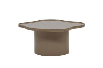 Ilse Asymmetriskt Soffbord 90 cm i Metall - Taupe - Möbler - Bord & matgrupper - Soffbord