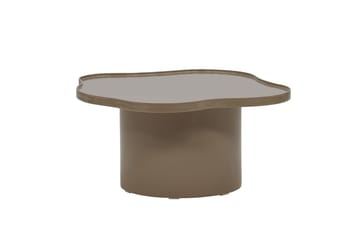 Ilse Asymmetriskt Soffbord 90 cm i Metall - Taupe - Möbler - Bord & matgrupper - Soffbord