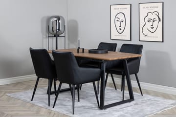 Inca Förlängningsbart Matbord med 4 Comfort Karmstol - Möbler - Bord & matgrupper - Matgrupper