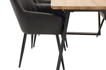 Inca Förlängningsbart Matbord med 4 Comfort Karmstol - Möbler - Bord & matgrupper - Matgrupper