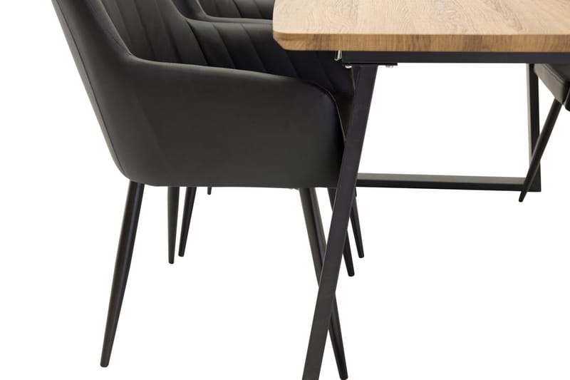 Inca Förlängningsbart Matbord med 4 Comfort Karmstol - Möbler - Bord & matgrupper - Matgrupper