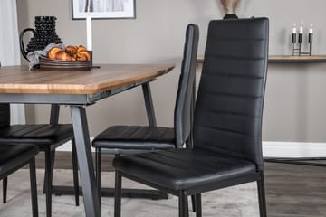 Inca Matgrupp 160 cm Rektangulär med 4 Slim stolar - Möbler - Bord & matgrupper - Matgrupper