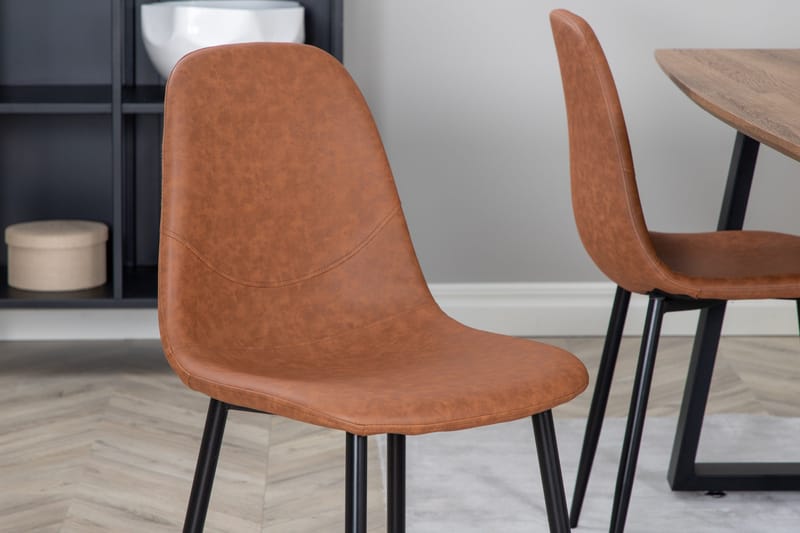 Inca Matgrupp 160 cm Rektangulär med 4 Polar stolar - Möbler - Bord & matgrupper - Matgrupper