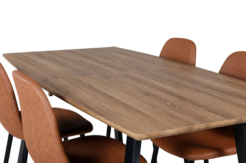 Inca Matgrupp 160 cm Rektangulär med 4 Polar stolar - Möbler - Bord & matgrupper - Matgrupper