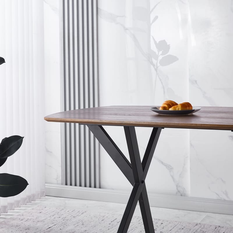 Inez matbord 150x90 cm - Valnöt - Valnöt - Möbler - Bord & matgrupper - Matbord & köksbord