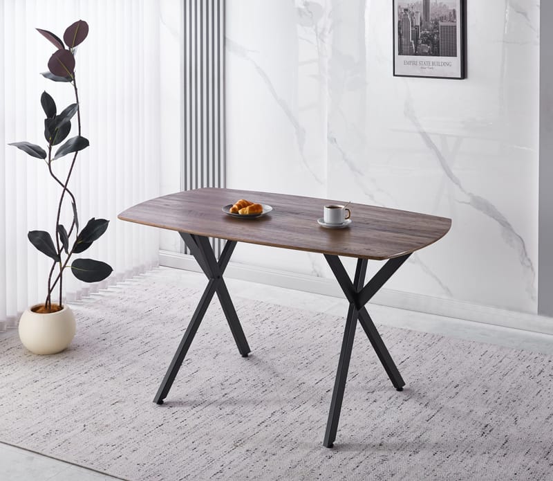 Inez matbord 150x90 cm - Valnöt - Valnöt - Möbler - Bord & matgrupper - Matbord & köksbord