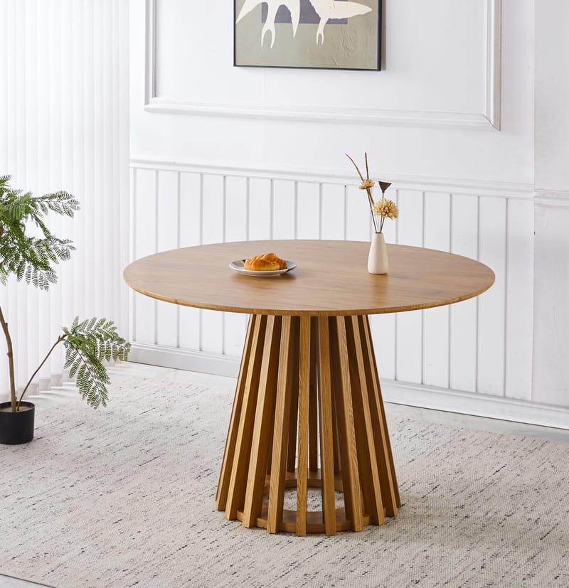 Inez runt matbord Ø120 cm - Ek - Ek - Möbler - Bord & matgrupper - Matbord & köksbord