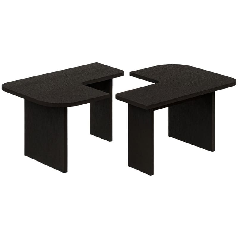 Iris Soffbordsset 90x35x45 cm - Svart - Möbler - Bord & matgrupper - Soffbord