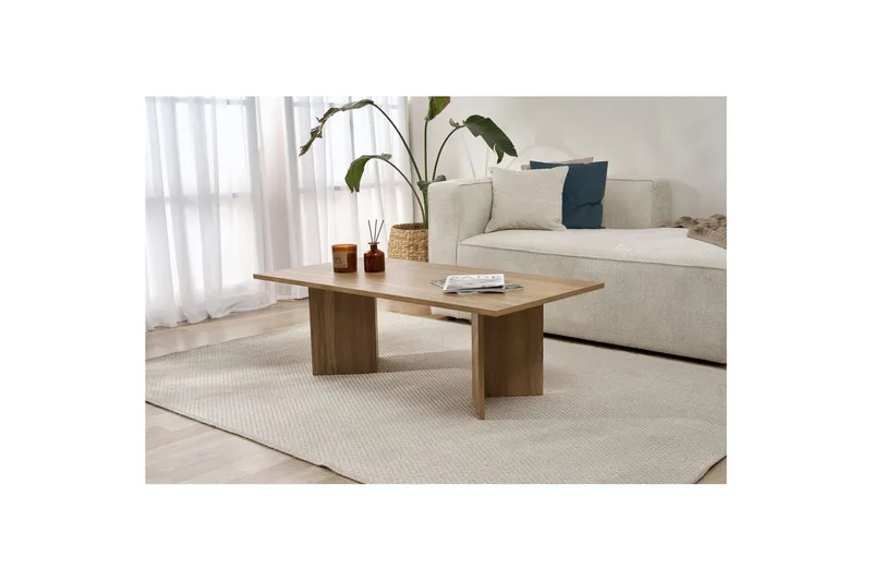 Isami Soffbord 119 cm - Brun - Möbler - Bord & matgrupper - Soffbord