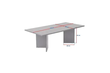 Isami Soffbord 119 cm - Brun - Möbler - Bord & matgrupper - Soffbord