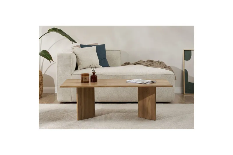 Isami Soffbord 119 cm - Brun - Möbler - Bord & matgrupper - Soffbord