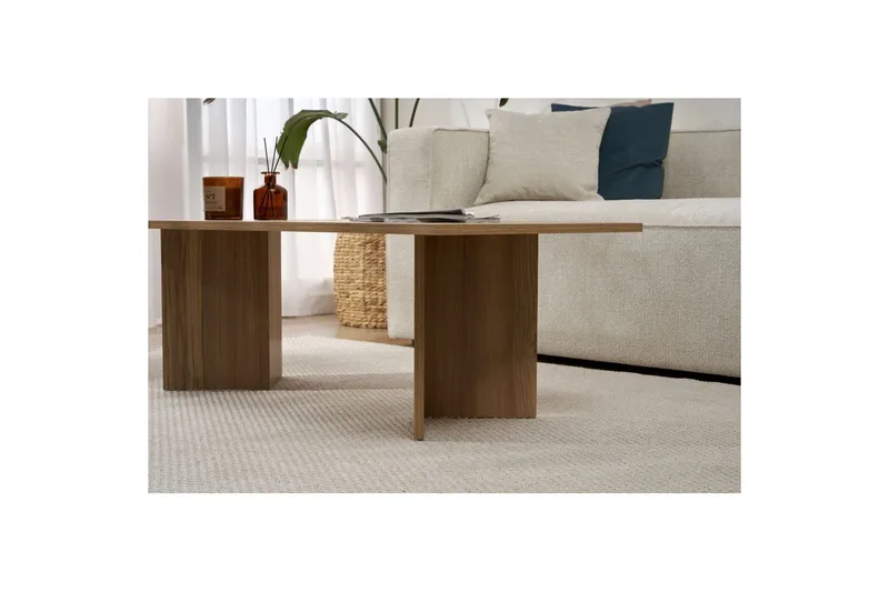 Isami Soffbord 119 cm - Brun - Möbler - Bord & matgrupper - Soffbord