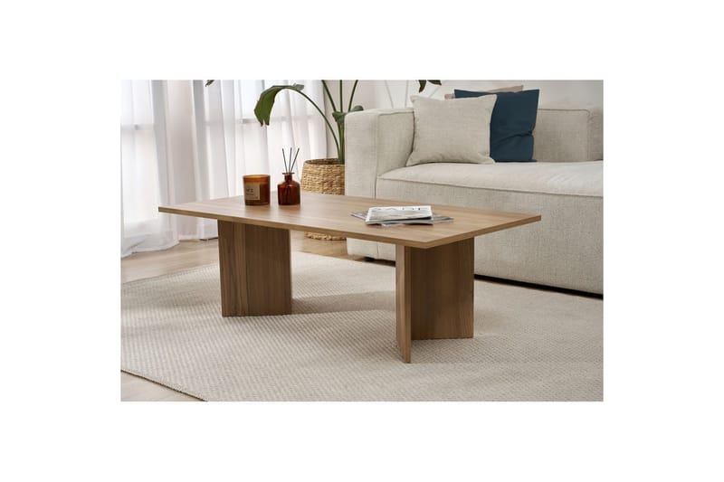 Isami Soffbord 119 cm - Brun - Möbler - Bord & matgrupper - Soffbord
