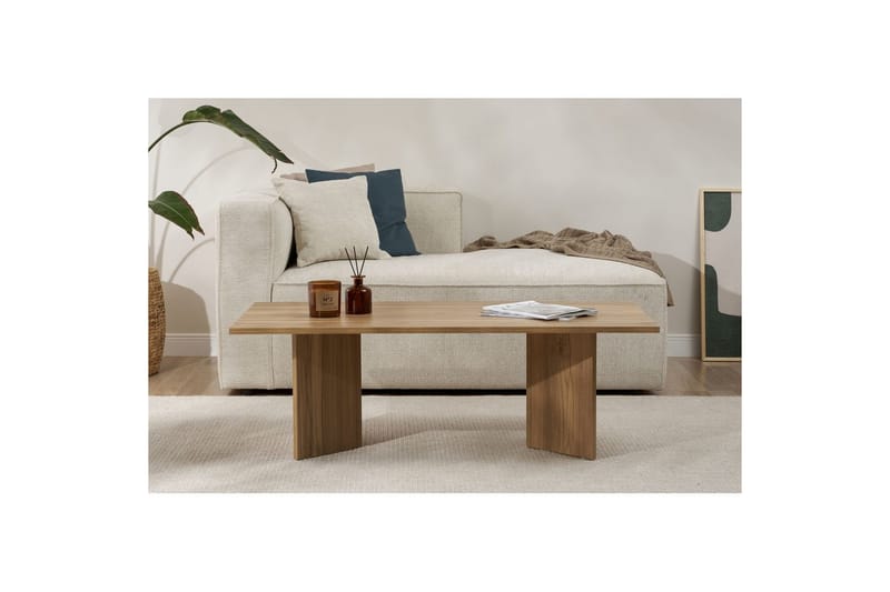 Isami Soffbord 119 cm - Brun - Möbler - Bord & matgrupper - Soffbord