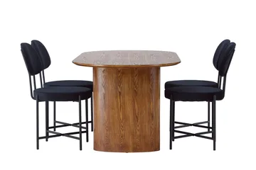 Isolde Matbord 180x90 cm med 4 Stella Matstol - Möbler - Bord & matgrupper - Matgrupper