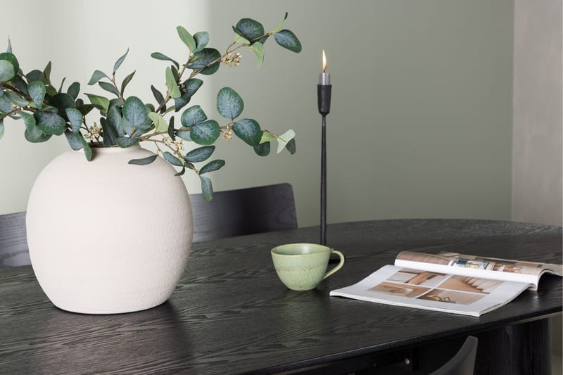 Isolde Matgrupp 180 cm Oval med 4 Montros stolar - Svart - Möbler - Bord & matgrupper - Matgrupper