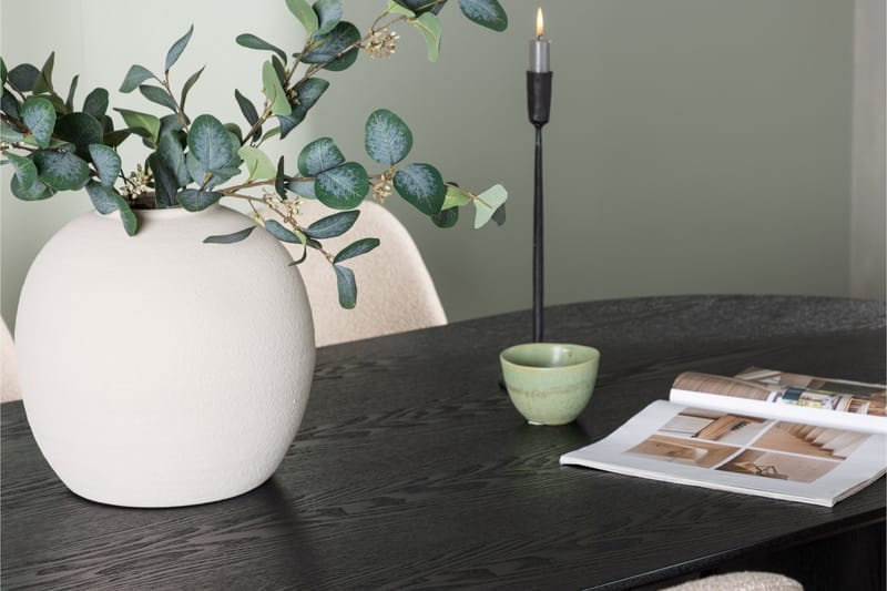 Isolde Matgrupp 180 cm Oval med 4 Polar stolar - Beige - Möbler - Bord & matgrupper - Matgrupper