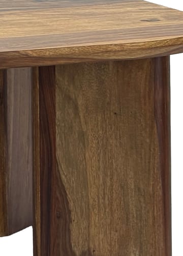 Ivoano Soffbord 60 cm Lantlig stil - Varm mörkbrun - Möbler - Bord & matgrupper - Soffbord