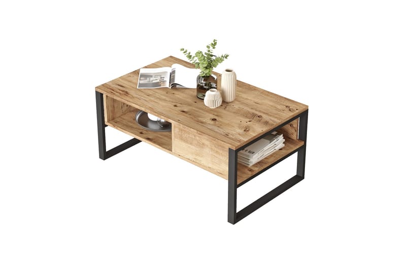 Jakh Soffbord 100x59,7 cm Mörkblå - Hanah Home - Möbler - Bord & matgrupper - Soffbord