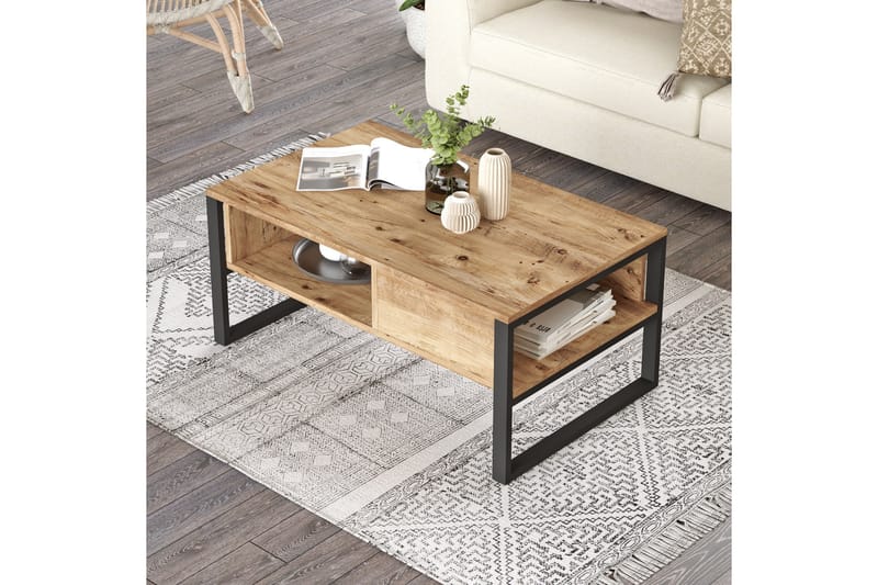 Jakh Soffbord 100x59,7 cm Mörkblå - Hanah Home - Möbler - Bord & matgrupper - Soffbord