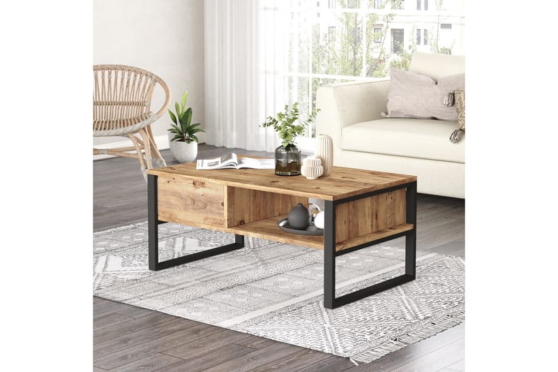 Jakh Soffbord 100x59,7 cm Mörkblå - Hanah Home - Möbler - Bord & matgrupper - Soffbord