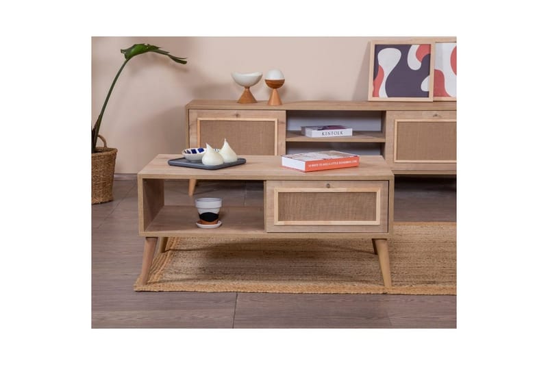 Jatinder Soffbord 55 cm - Mediumfärgat trä - Möbler - Bord & matgrupper - Soffbord
