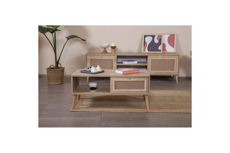 Jatinder Soffbord 55 cm - Mediumfärgat trä - Möbler - Bord & matgrupper - Soffbord