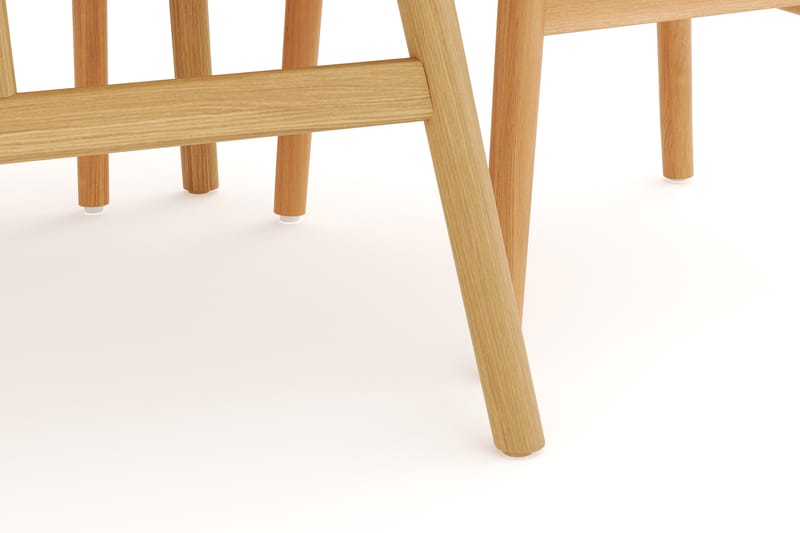 Jerup Matgrupp 120 cm Rund med 4 Dastoori Matstol - Natur - Möbler - Bord & matgrupper - Matgrupper