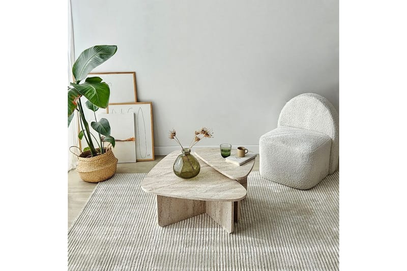 Jewa Soffbord 90 cm - Beige - Möbler - Bord & matgrupper - Soffbord